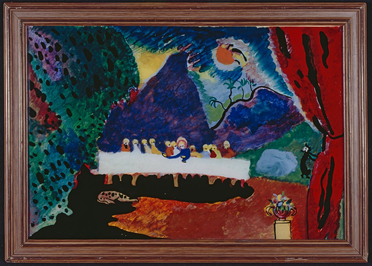 Ostatnia Wieczerza autorstwa Wassily Kandinsky