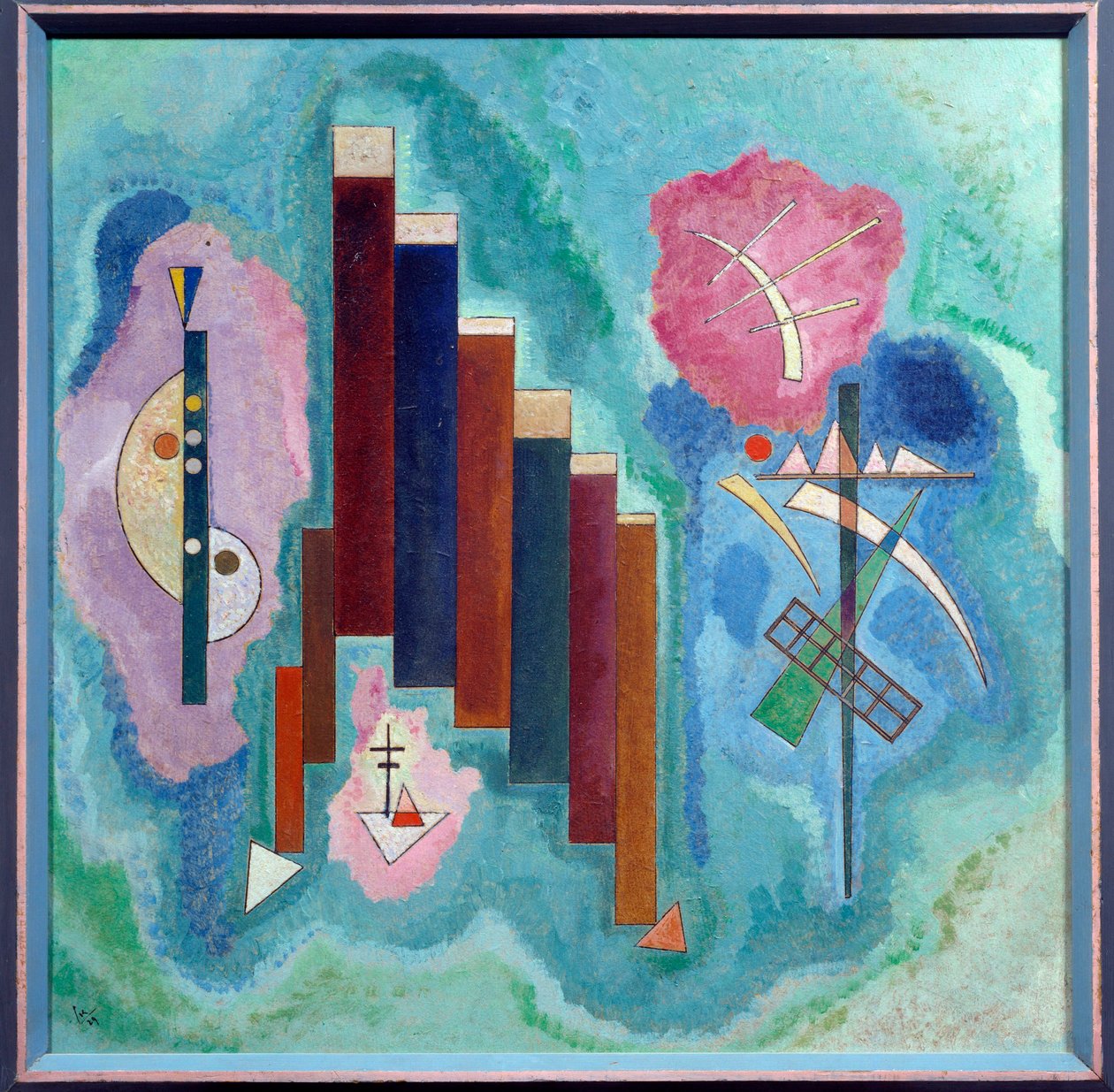 w dół 476 autorstwa Wassily Kandinsky