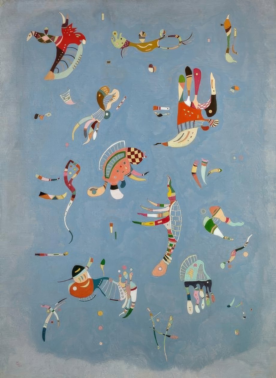Himmelblau autorstwa Wassily Kandinsky