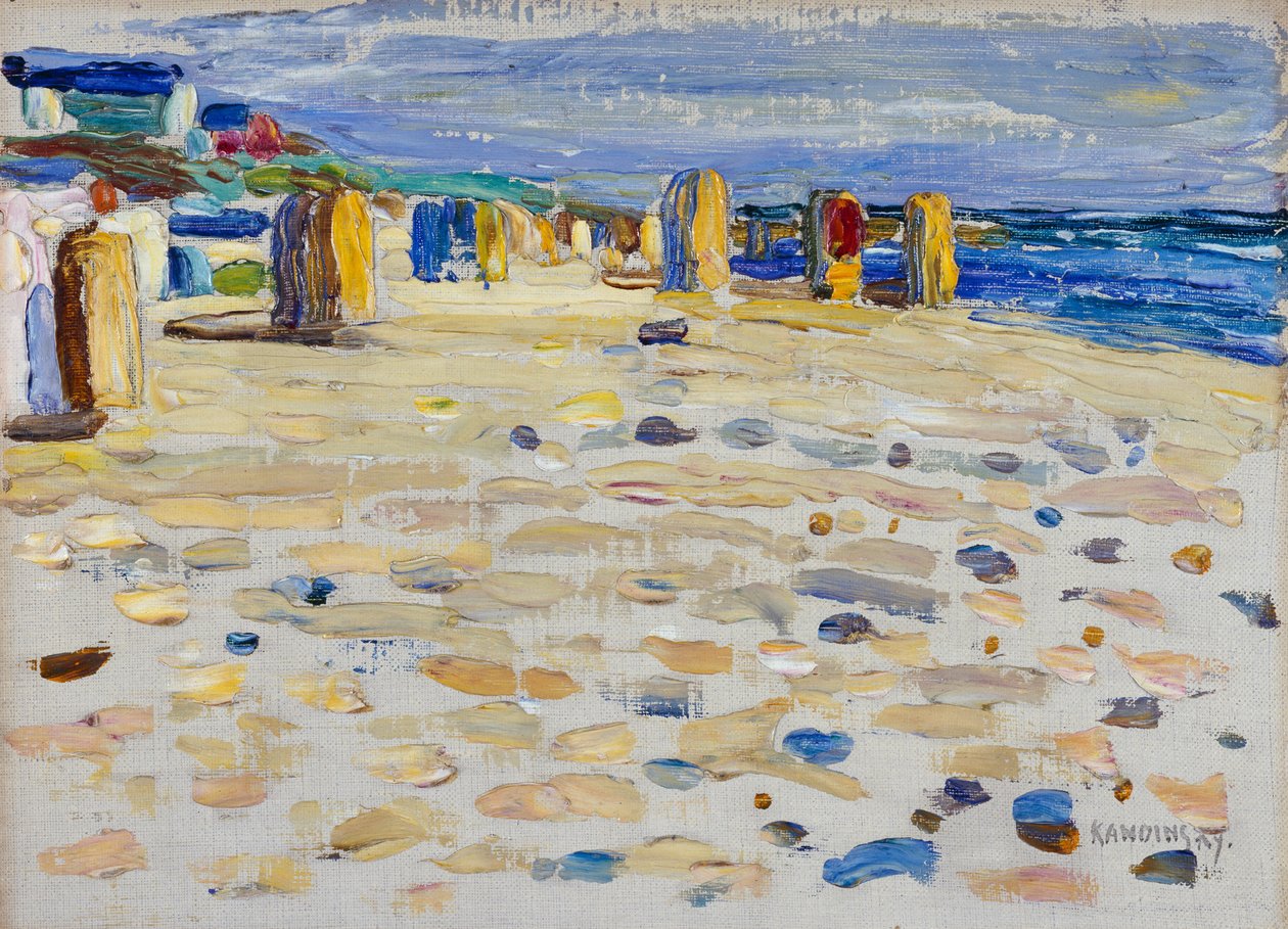 Holandia – kosze plażowe autorstwa Wassily Kandinsky