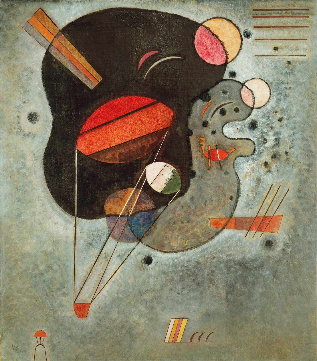 Unoszenie wydruku autorstwa Wassily Kandinsky