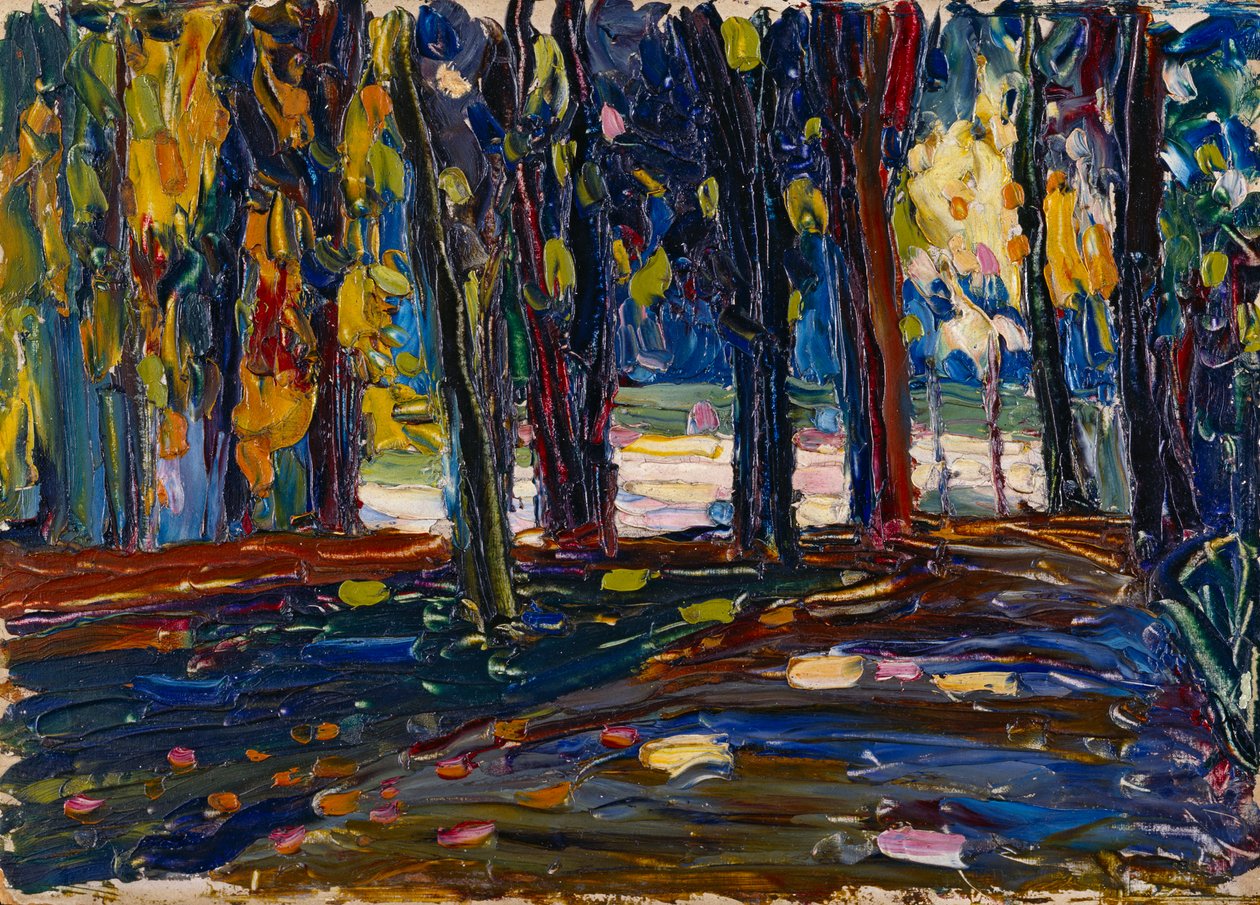 W parku autorstwa Wassily Kandinsky