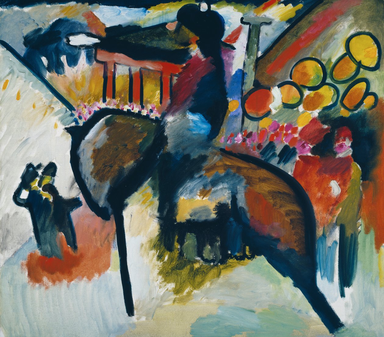 Impresja IV (Żandarm) autorstwa Wassily Kandinsky
