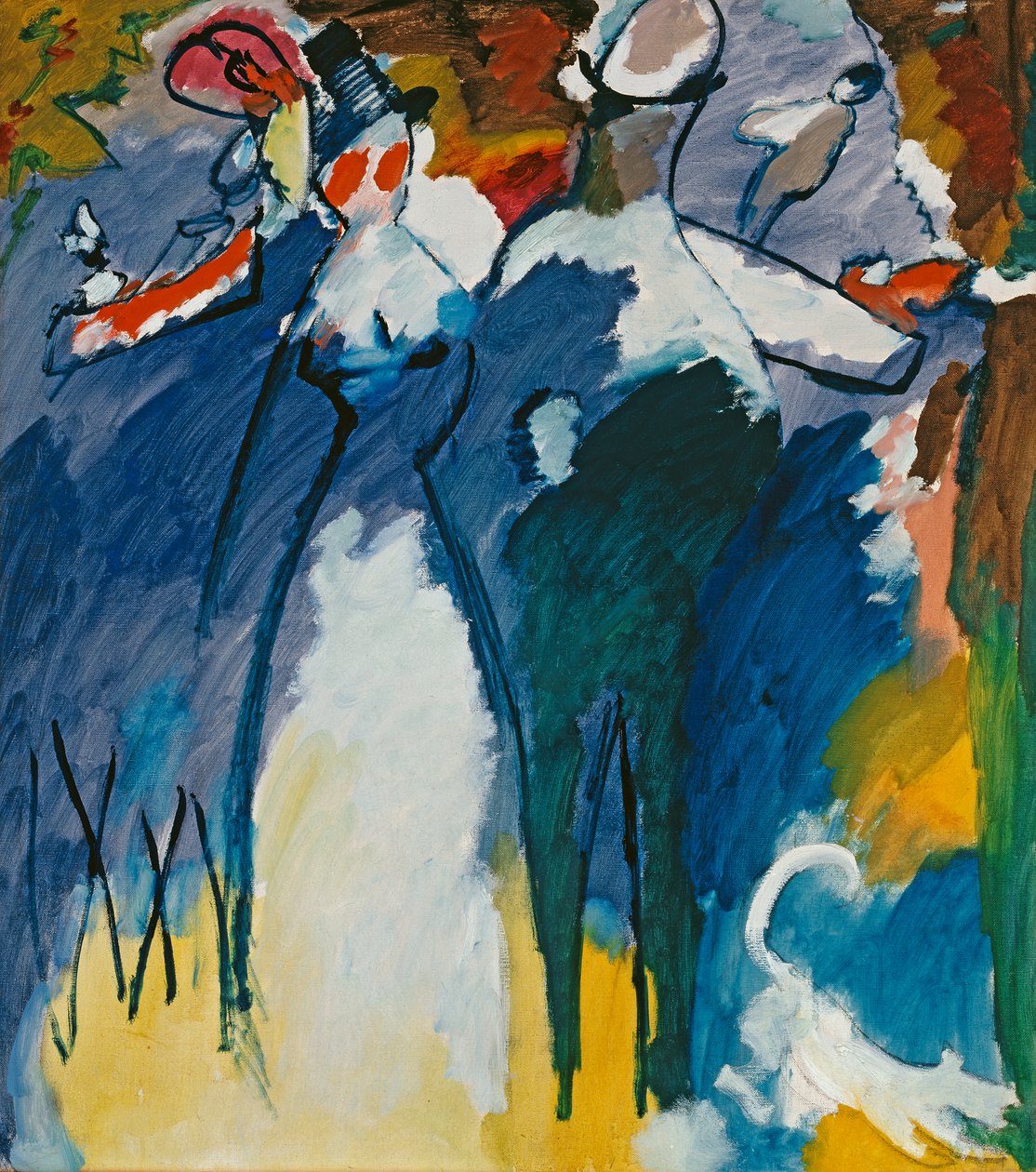 Wrażenie VI (niedziela) autorstwa Wassily Kandinsky