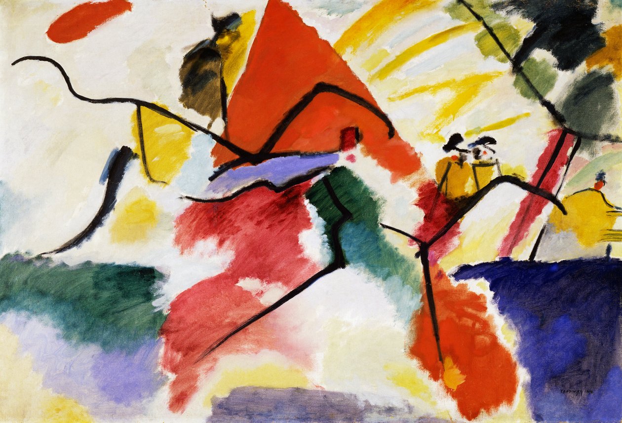 Wrażenie V (Park) autorstwa Wassily Kandinsky