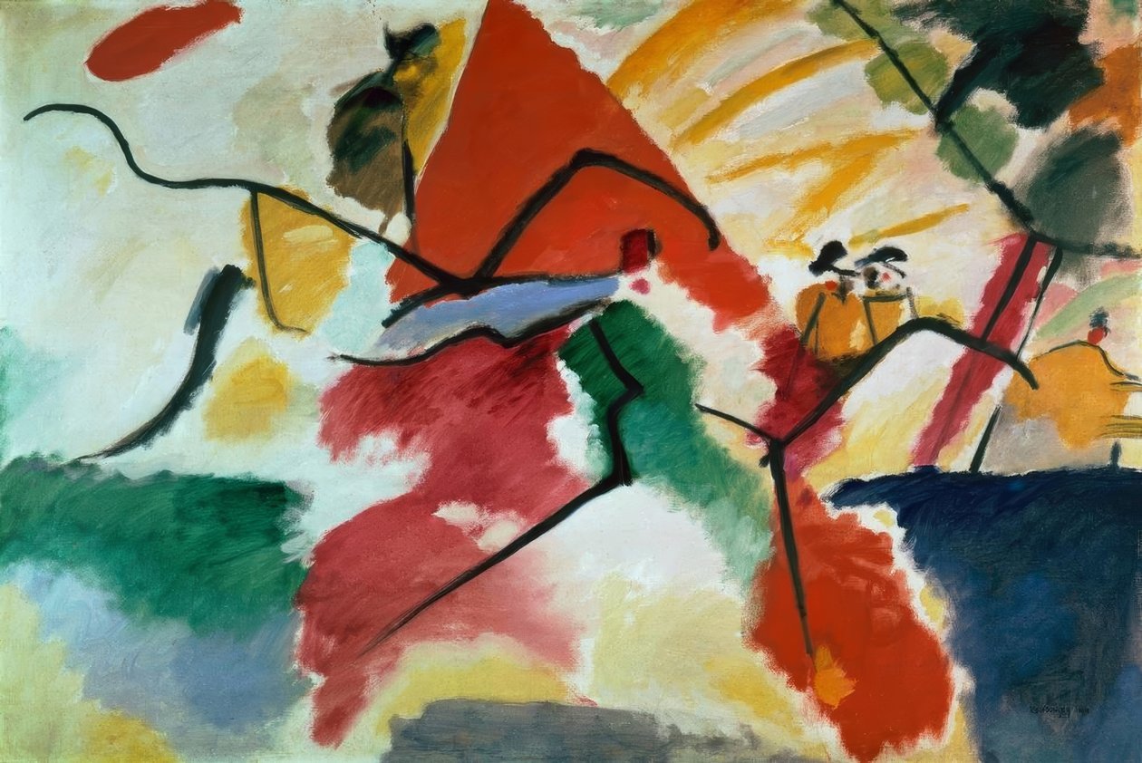 Wrażenie V (Park) autorstwa Wassily Kandinsky