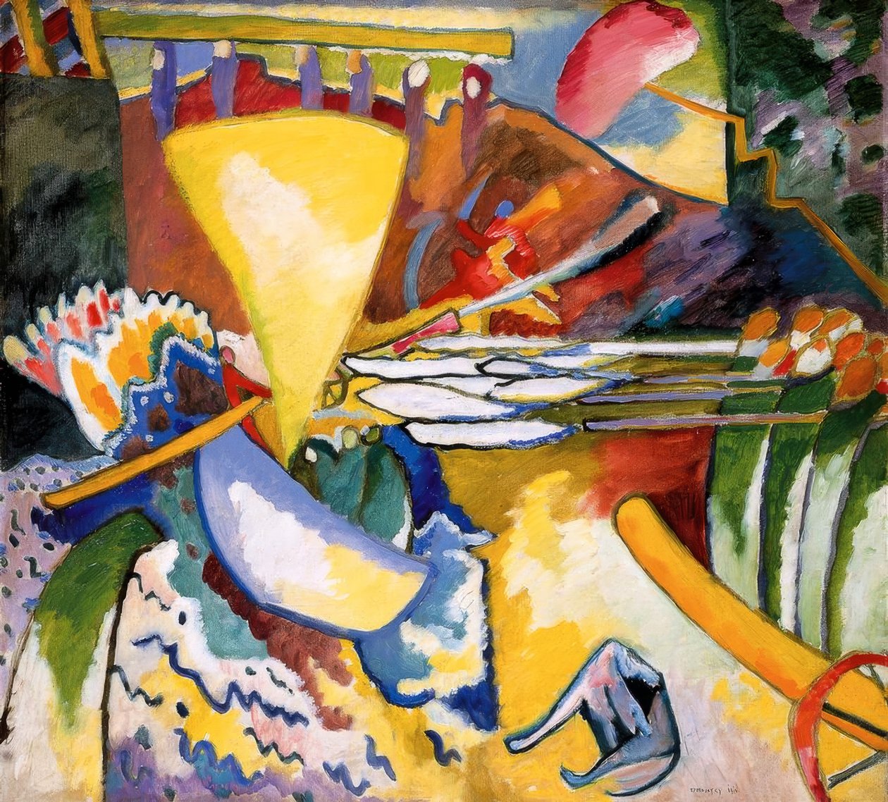 Improwizacja 11 autorstwa Wassily Kandinsky