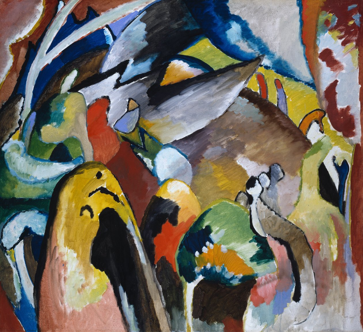 Improwizacja 19 a autorstwa Wassily Kandinsky