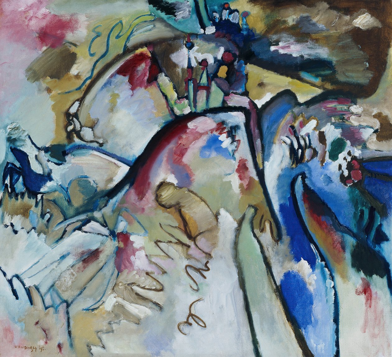 Improwizacja 21a, 1911. autorstwa Wassily Kandinsky