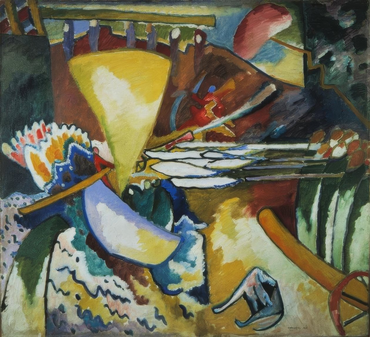 Improwizacja II autorstwa Wassily Kandinsky