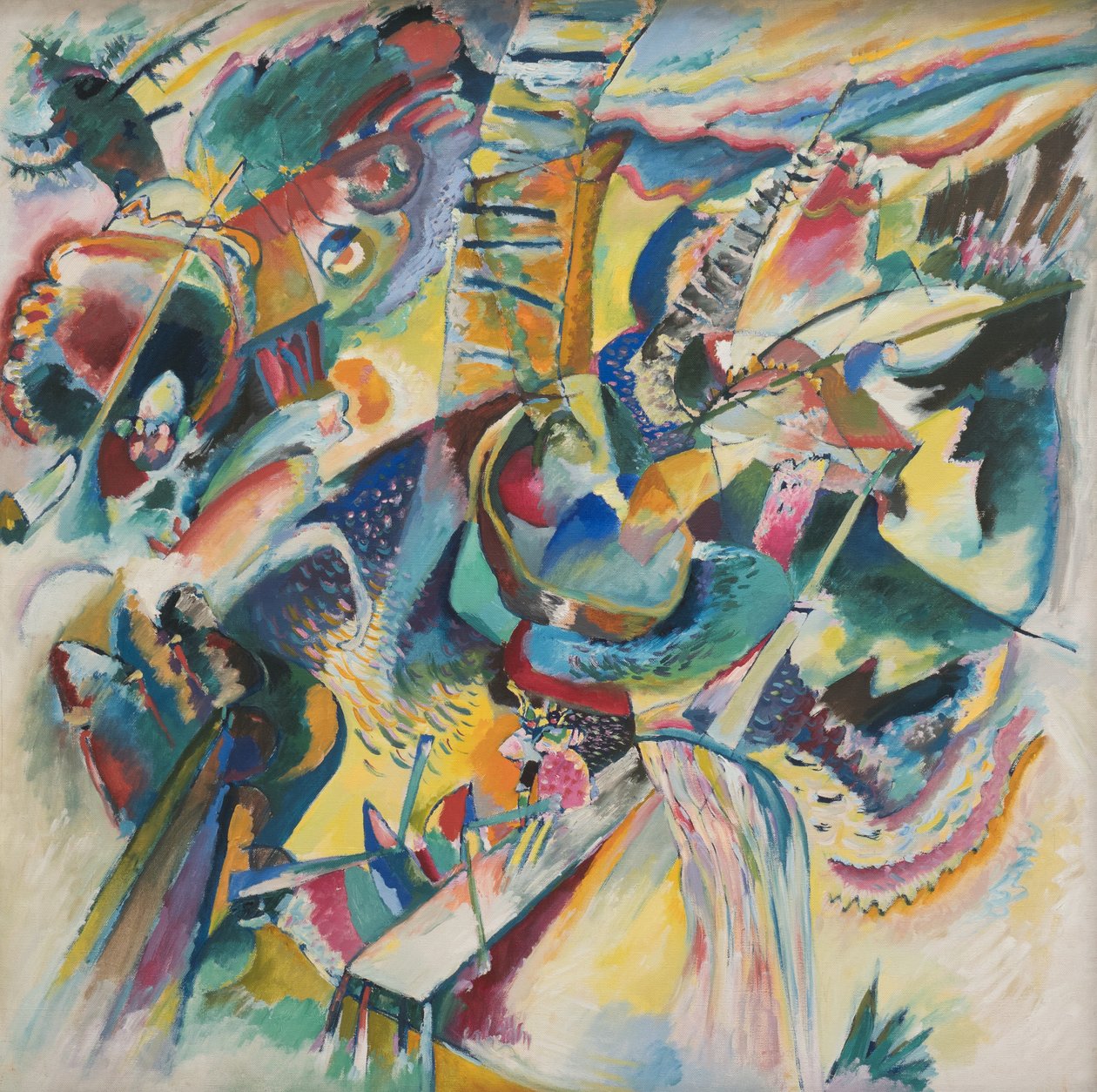 Improwizacja Klamm autorstwa Wassily Kandinsky