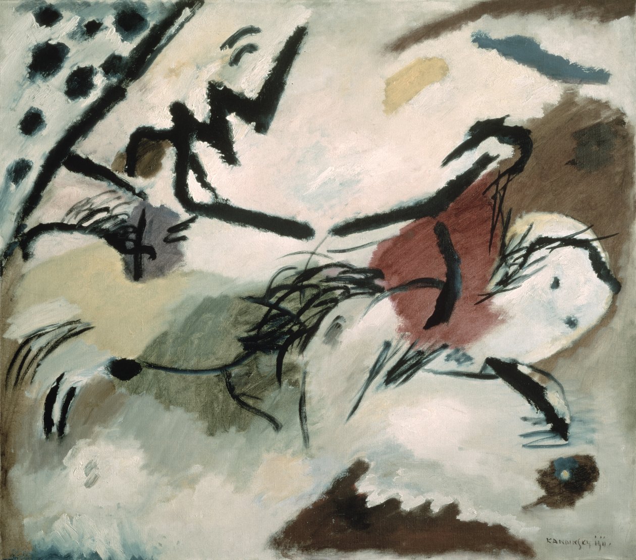 Improwizacja nr 20 autorstwa Wassily Kandinsky