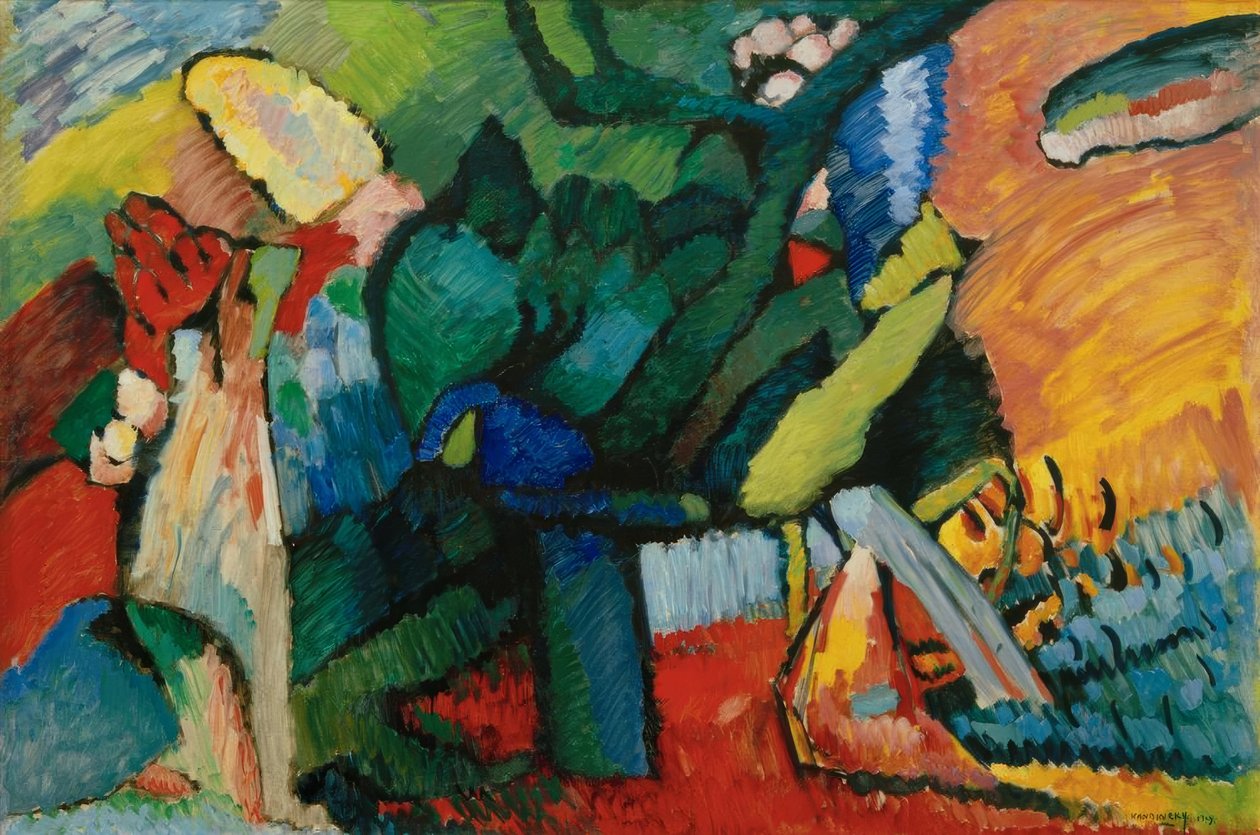 Improwizacja nr 4 autorstwa Wassily Kandinsky