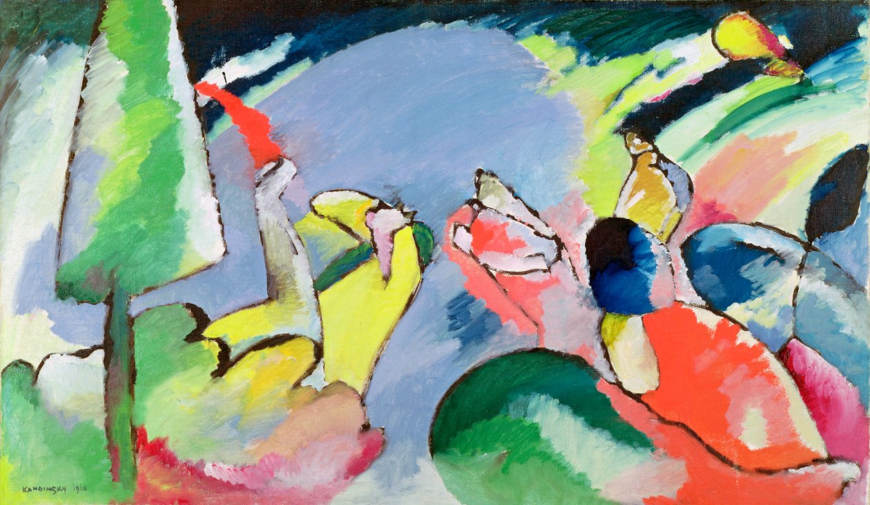 Improwizacja XIV autorstwa Wassily Kandinsky