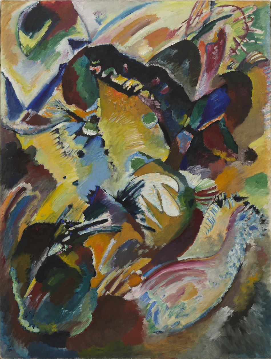 Kandinsky - Panel dla Edwina R. Campbella nr 2, 1914 r. autorstwa Wassily Kandinsky