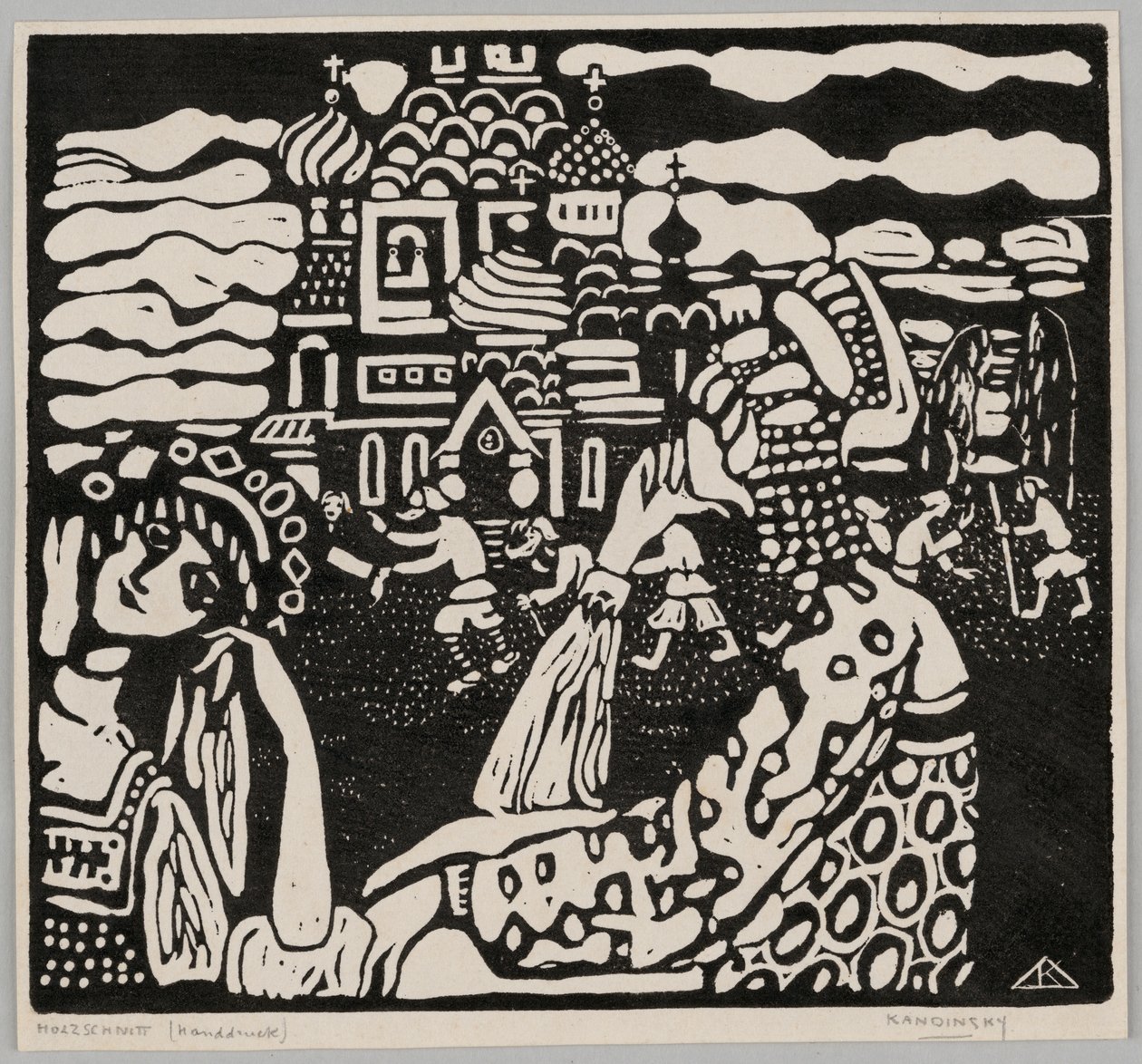 Kościół autorstwa Wassily Kandinsky