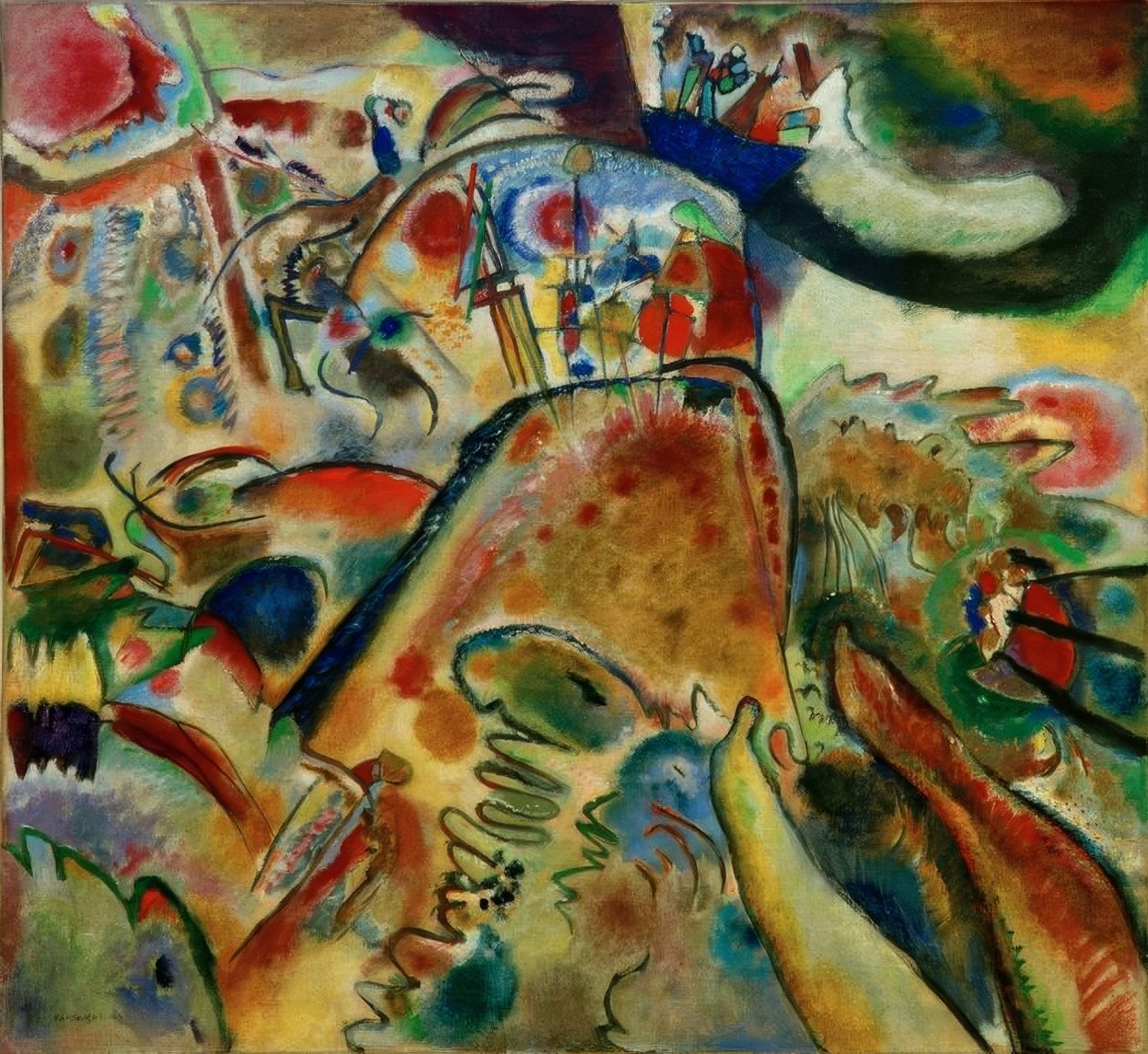 Małe przyjemności autorstwa Wassily Kandinsky