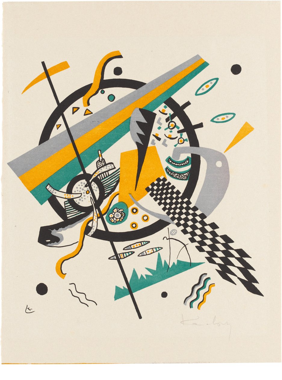 Małe światy IV autorstwa Wassily Kandinsky