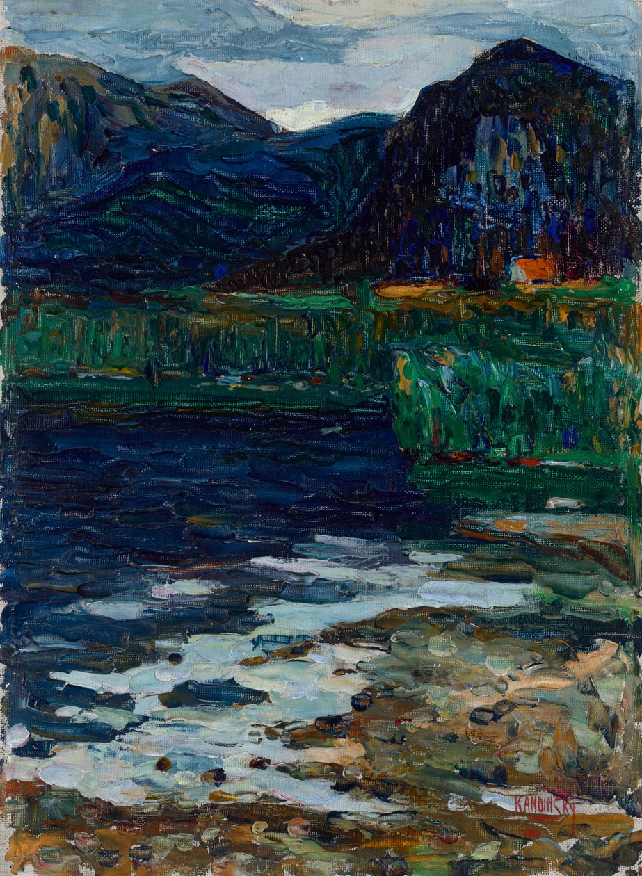 Kochel – Schlehdorf autorstwa Wassily Kandinsky