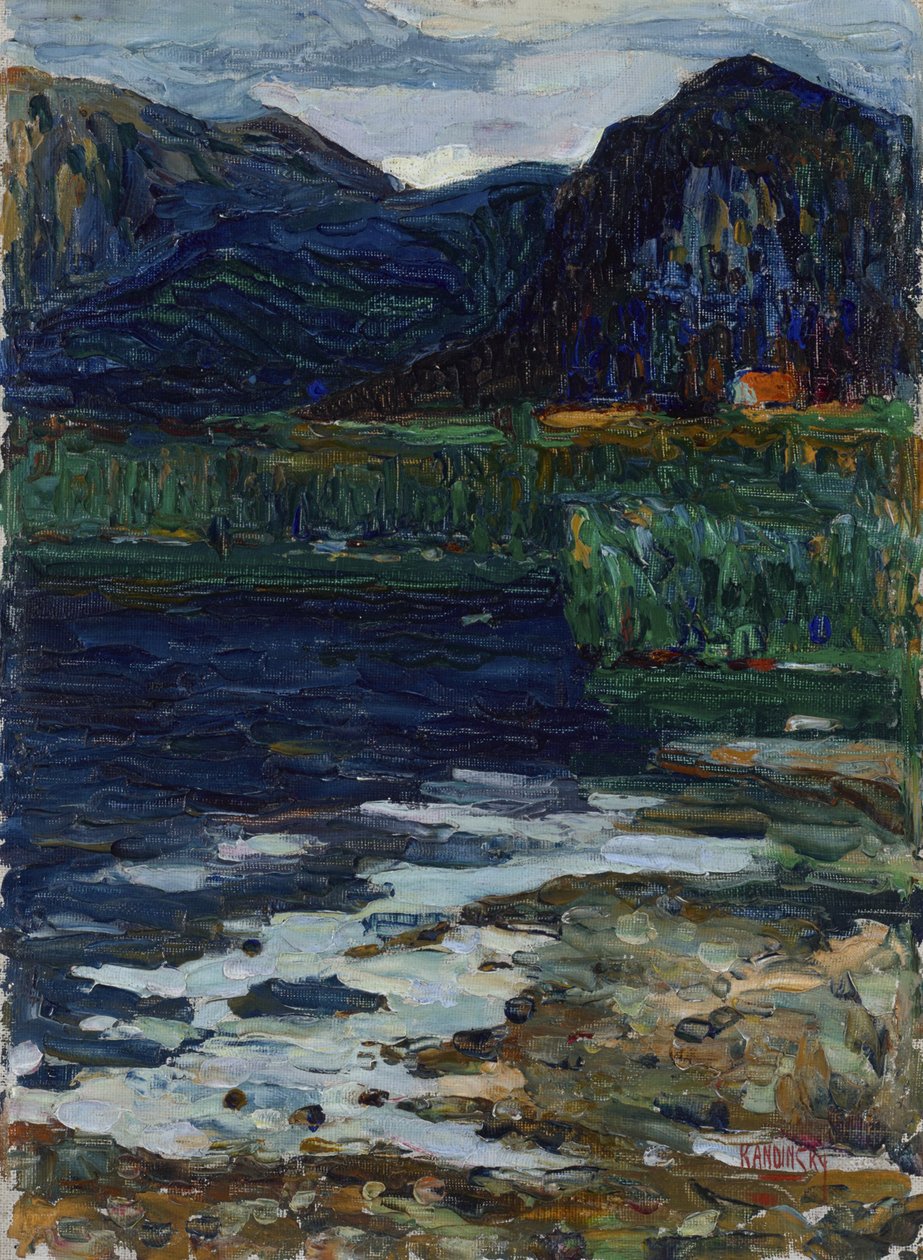Kochel – Schlehdorf autorstwa Wassily Kandinsky