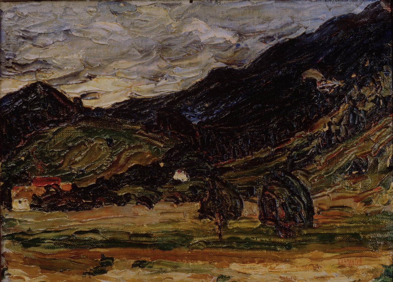 Krajobraz, 1918 autorstwa Wassily Kandinsky