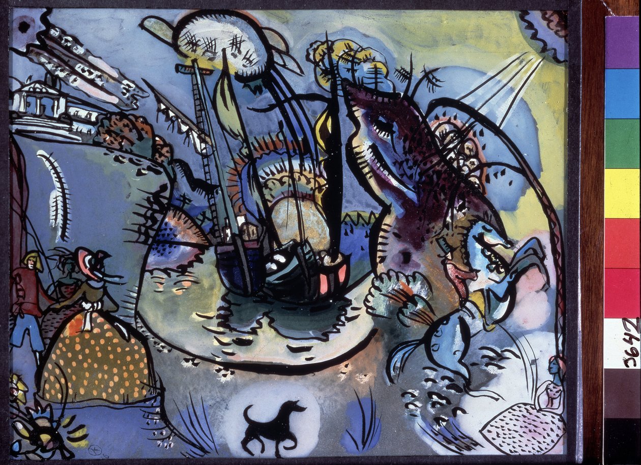 "Port" Obraz Wasilija Kandinsky