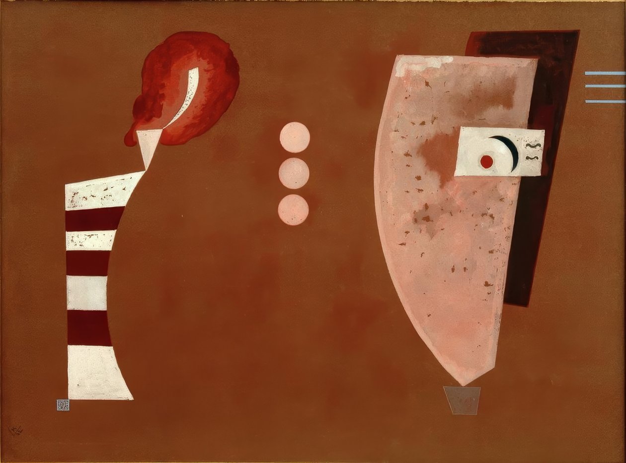 Okręgi środkowe autorstwa Wassily Kandinsky