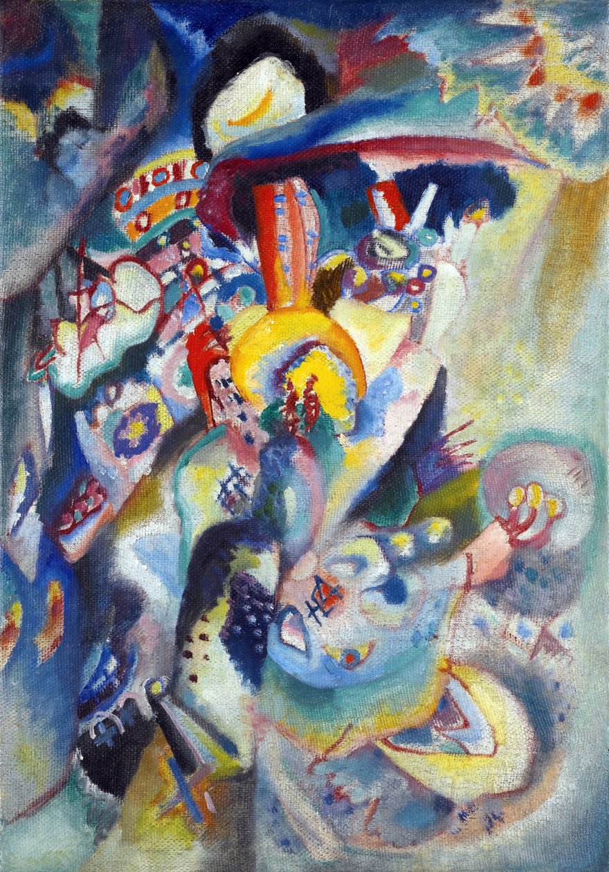 "Moskwa II" Obraz Wasilija Kandinsky