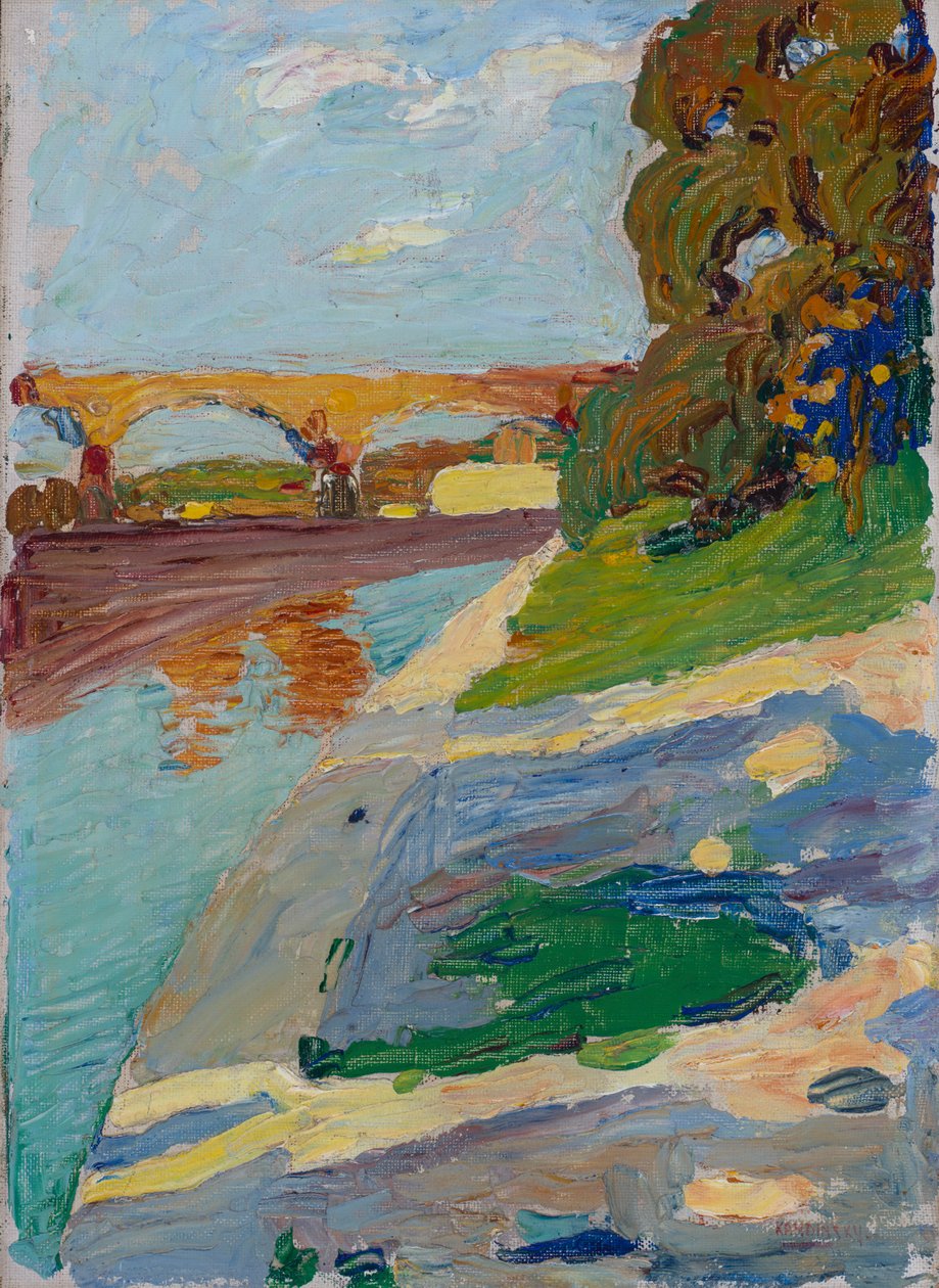 Monachium - Izara autorstwa Wassily Kandinsky