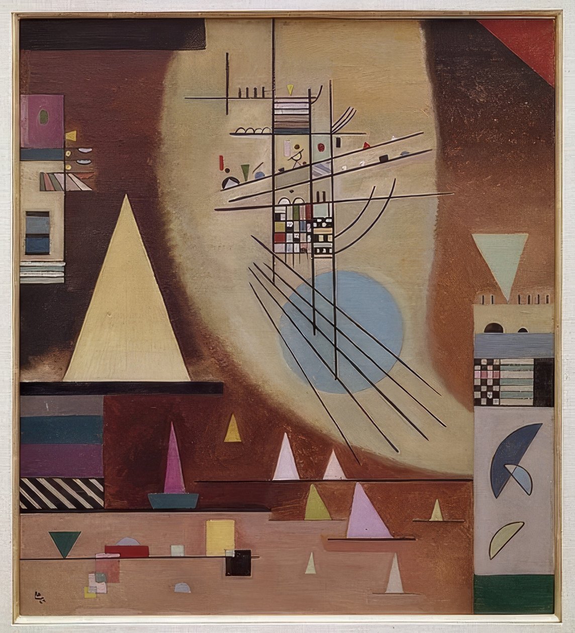 Niemy. 1924 autorstwa Wassily Kandinsky