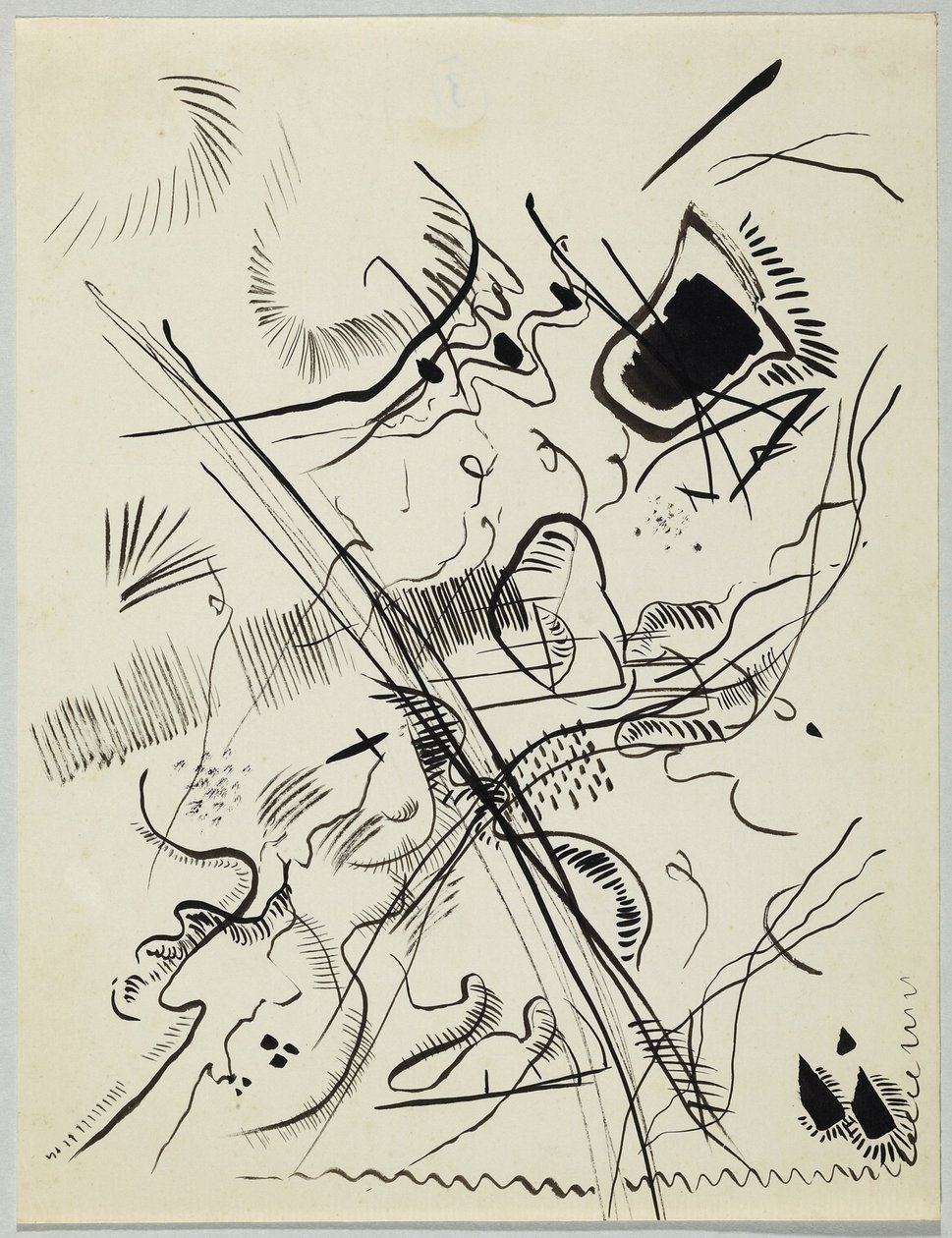 Nieuprawny autorstwa Wassily Kandinsky