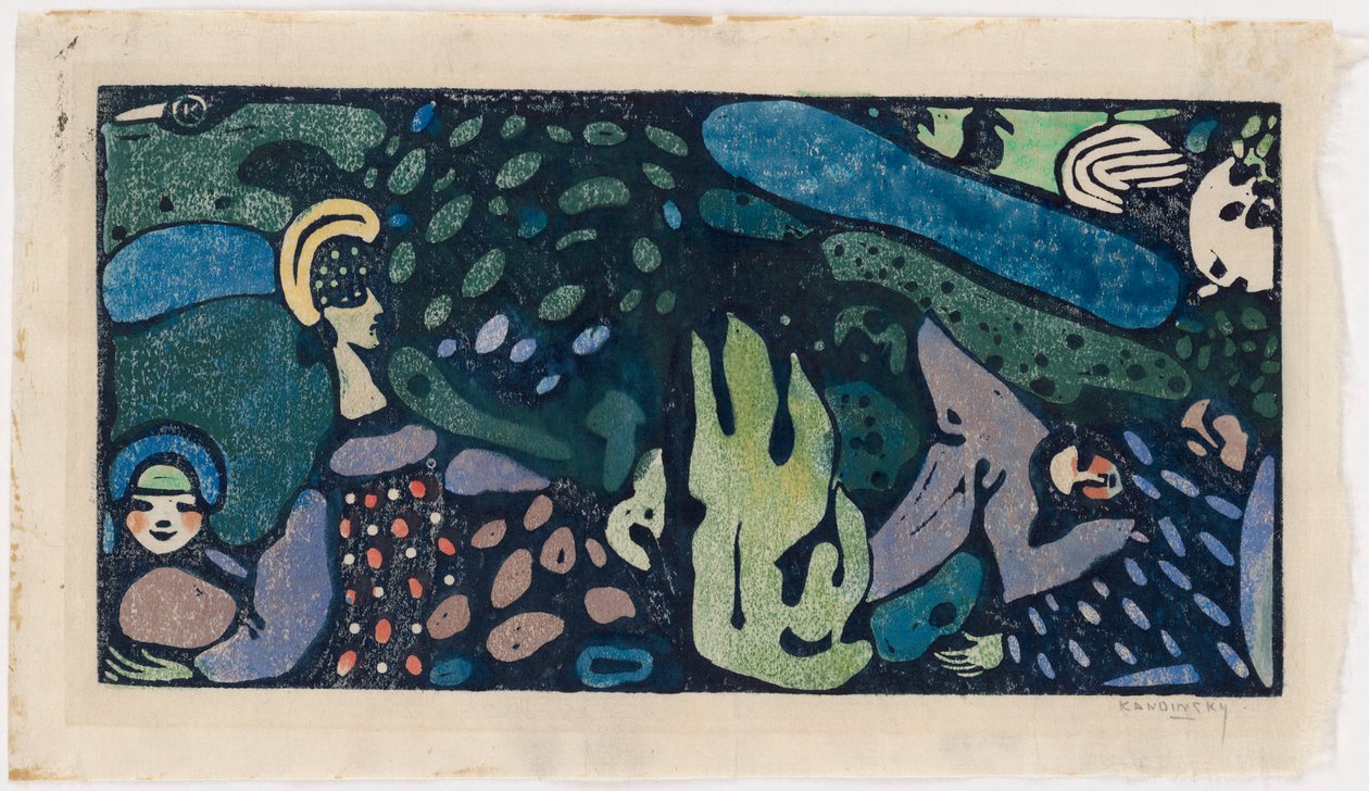 Bez tytułu autorstwa Wassily Kandinsky