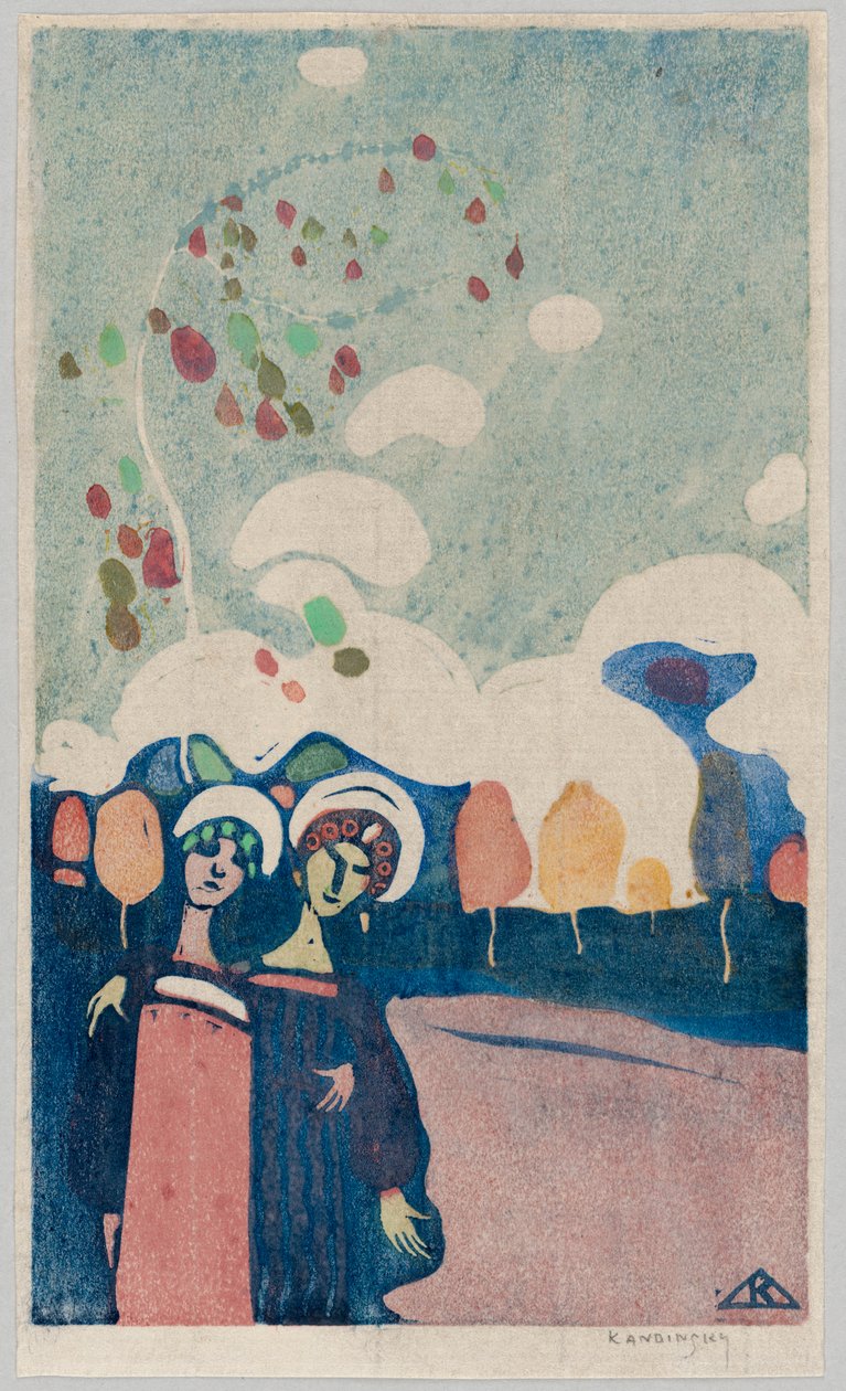 Bez tytułu autorstwa Wassily Kandinsky