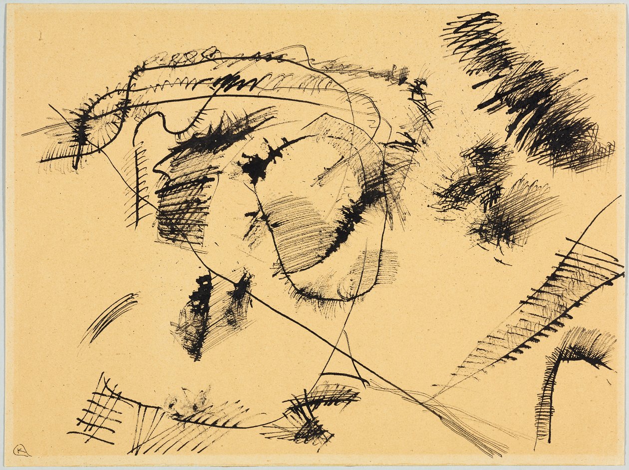 Ohne Titel autorstwa Wassily Kandinsky