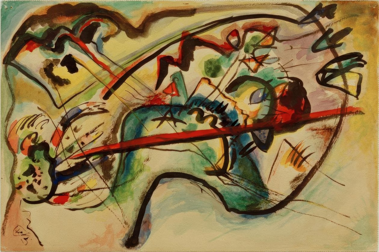 Nieuprawny autorstwa Wassily Kandinsky