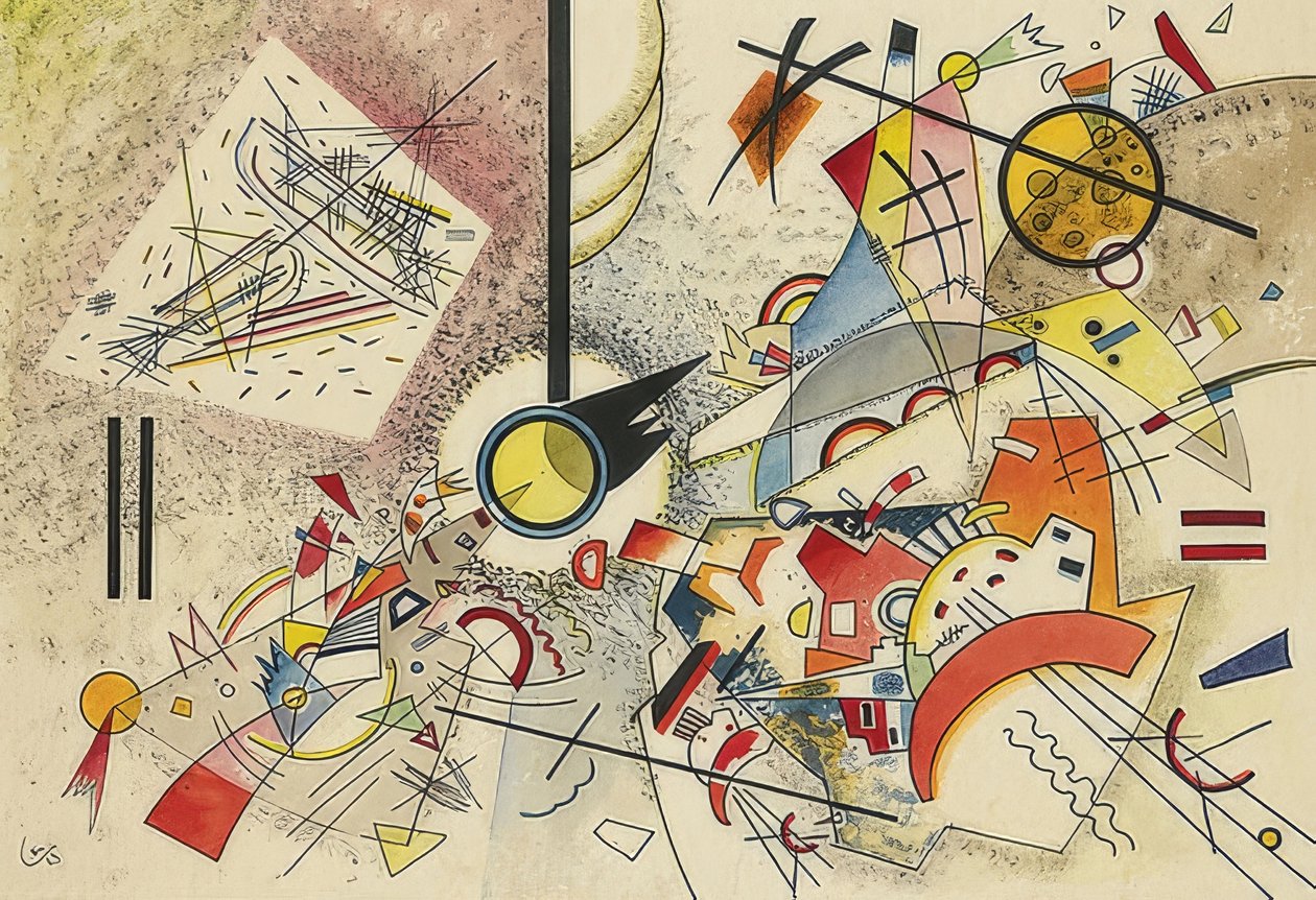Bez tytułu. 1923 autorstwa Wassily Kandinsky