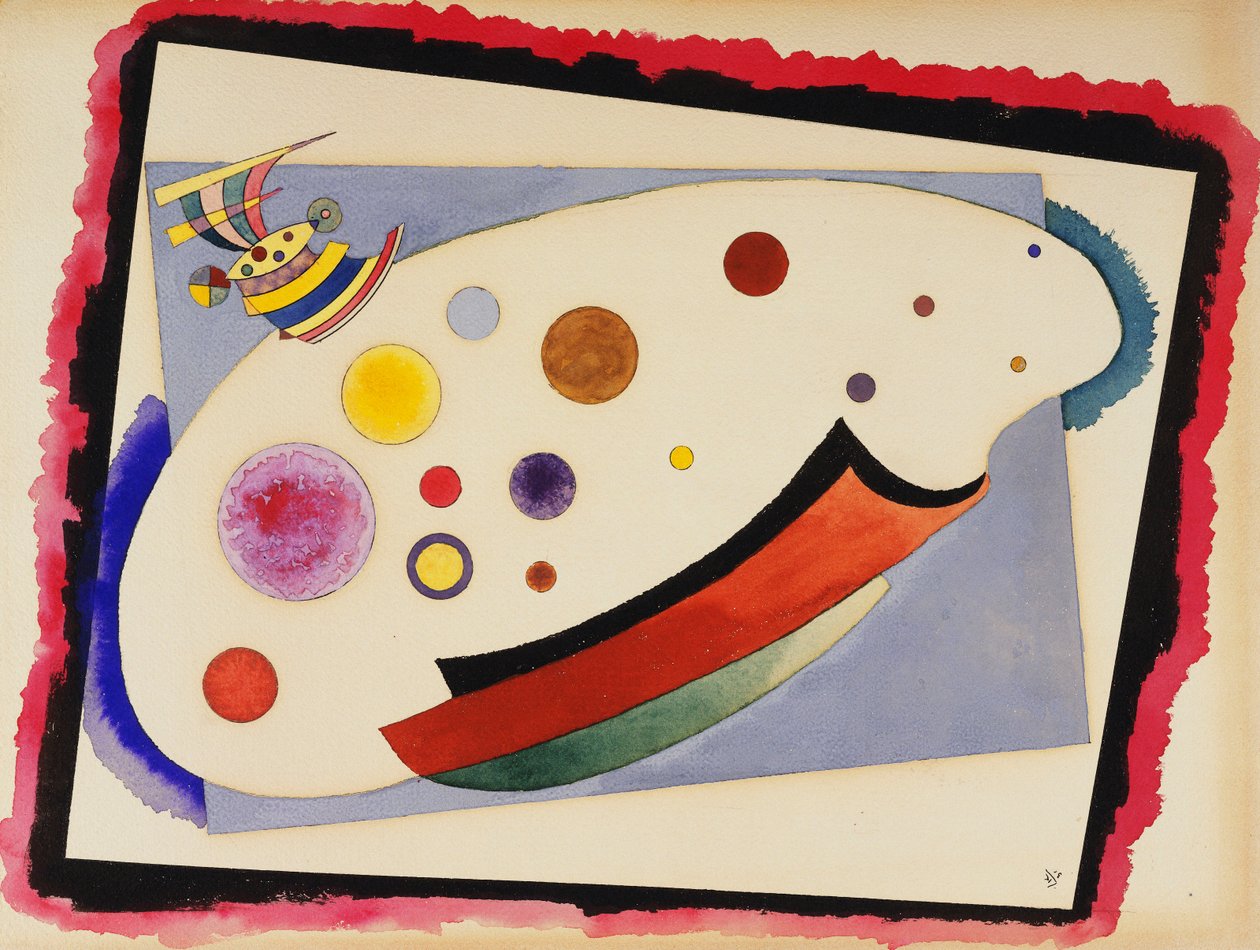 Owalne anime autorstwa Wassily Kandinsky