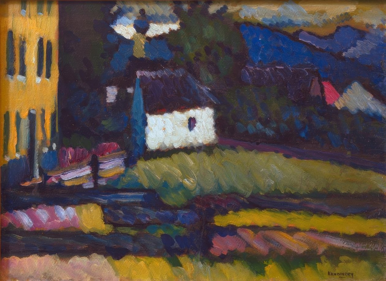 Peterskapelle w Murnau autorstwa Wassily Kandinsky