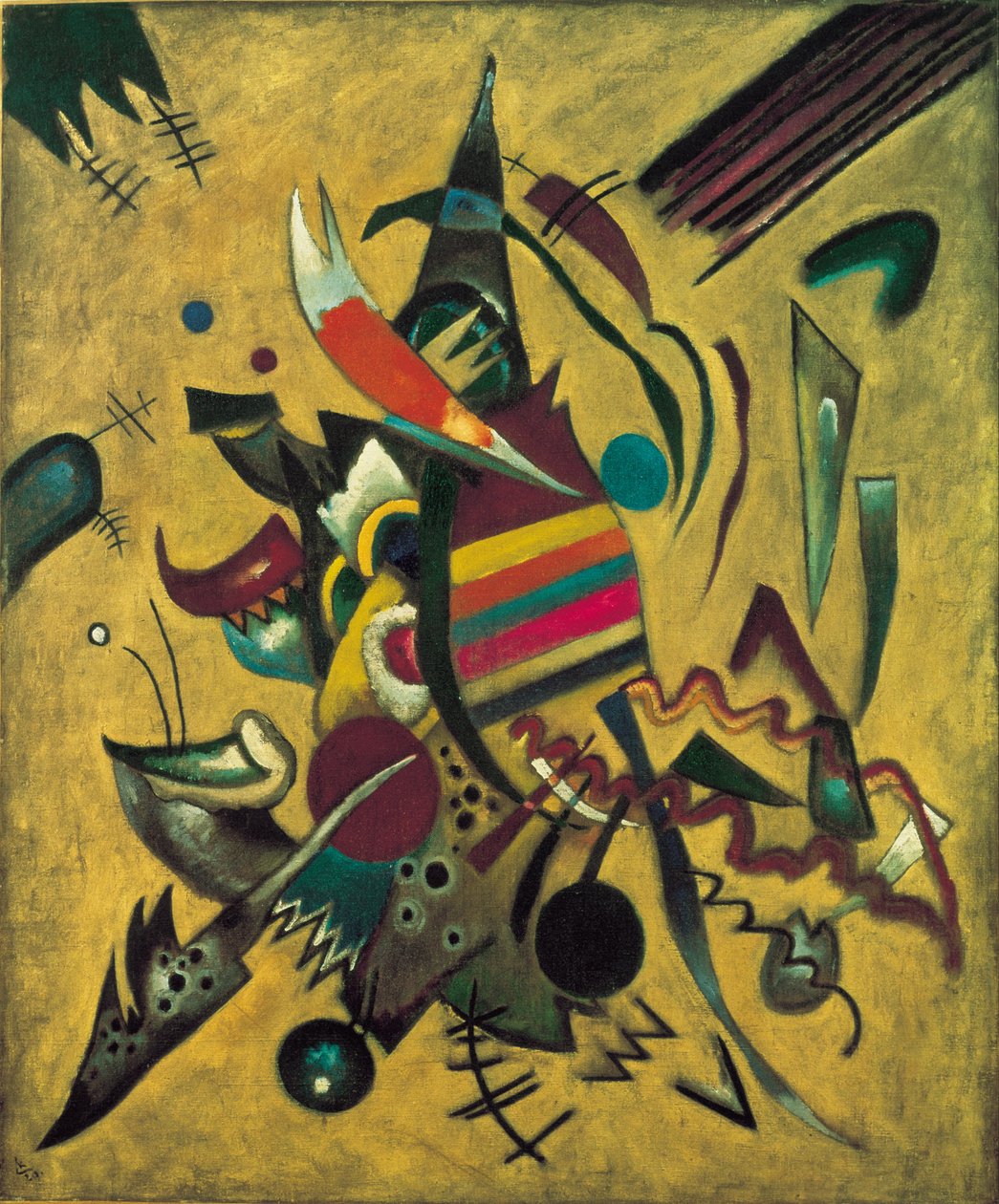 Punkty autorstwa Wassily Kandinsky