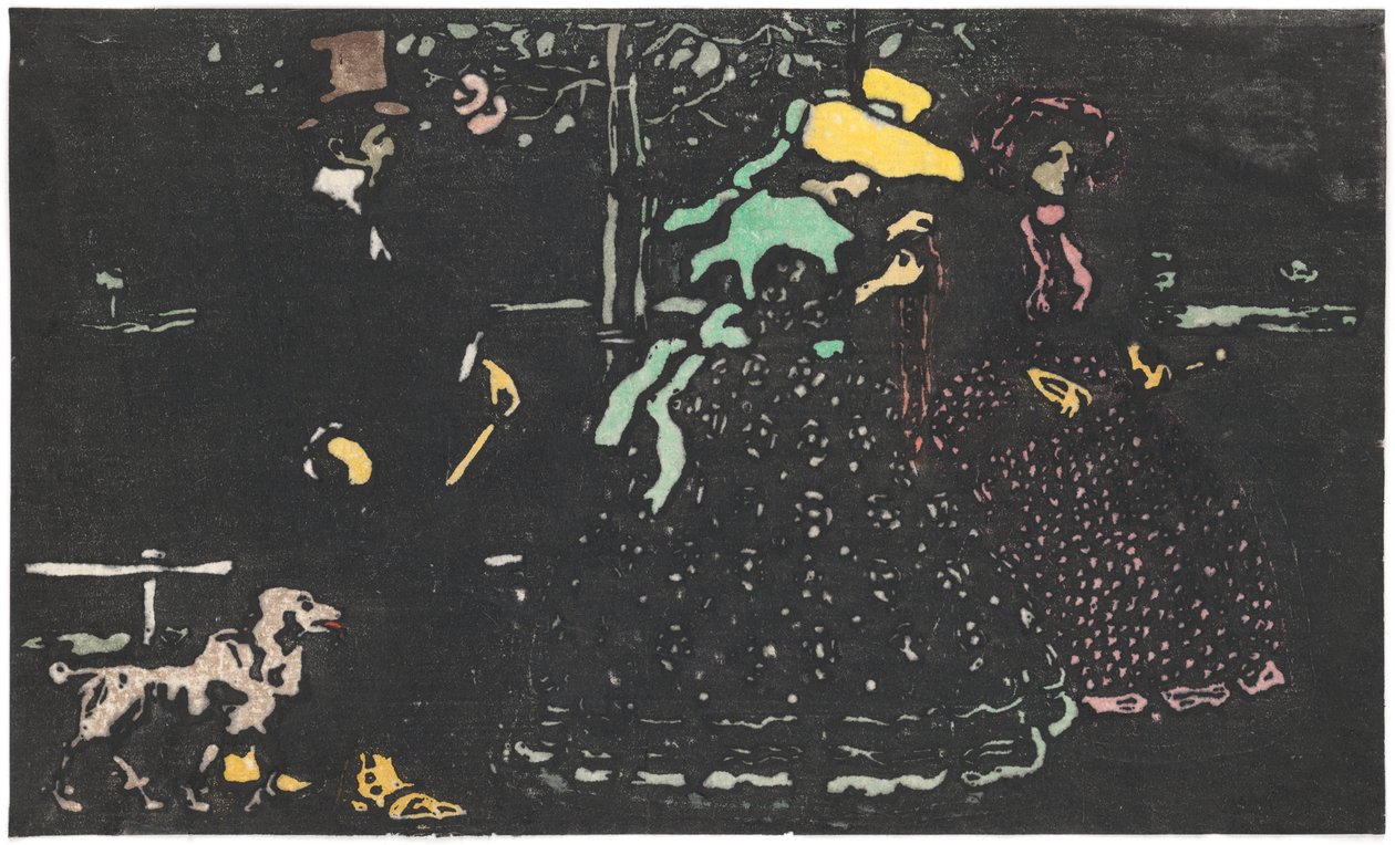Przechadzka autorstwa Wassily Kandinsky