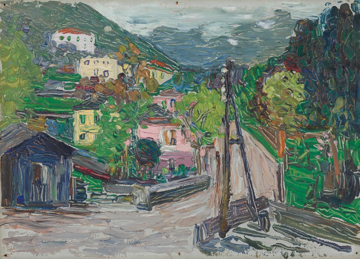 Rapallo – Z okna autorstwa Wassily Kandinsky