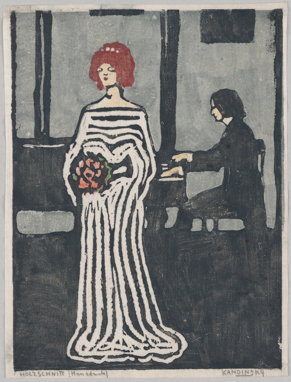 Śpiewaczka autorstwa Wassily Kandinsky