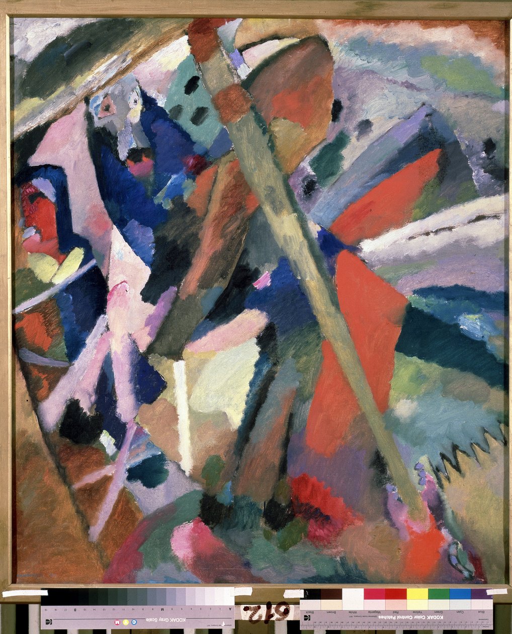"Święty Jerzy" Obraz Wasilija Kandinsky