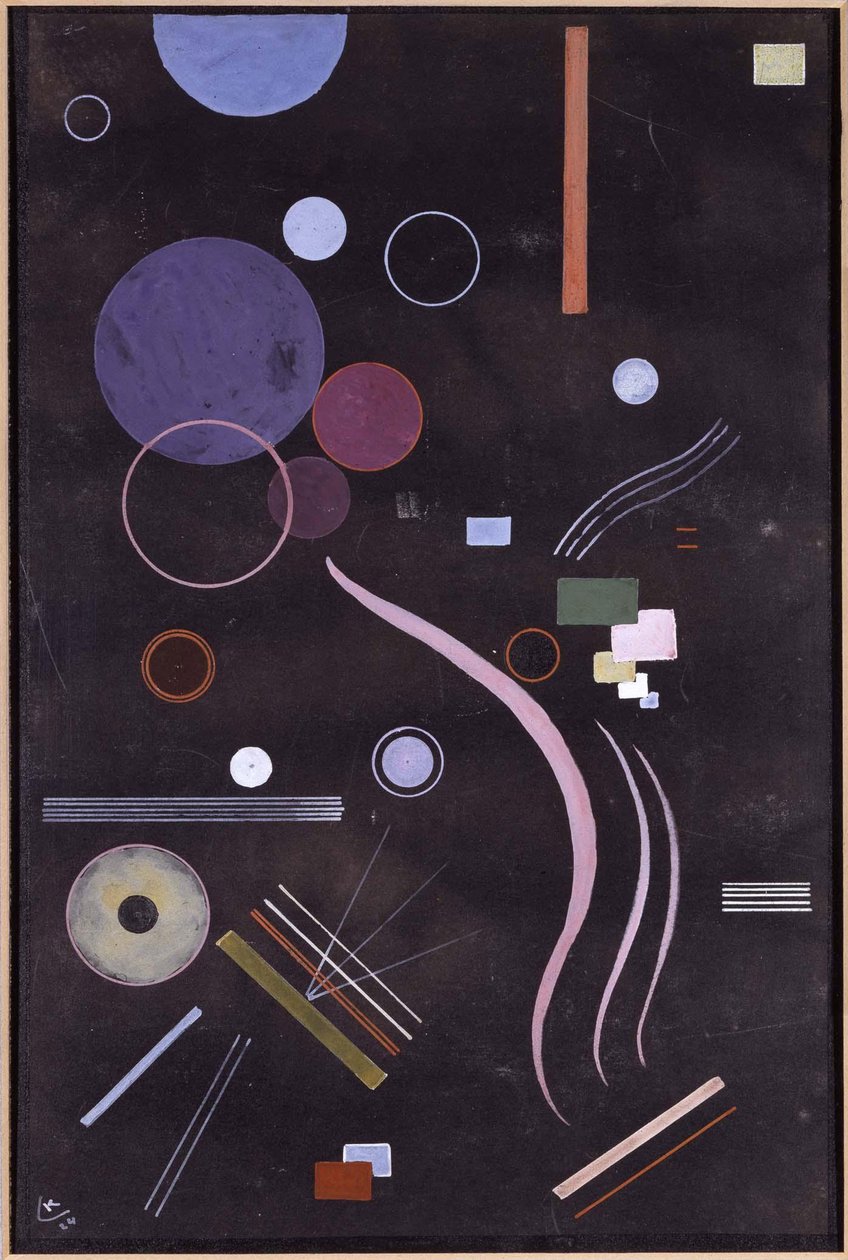 Akwarela „Bez tytułu” Wasilija Kandinskiego autorstwa Wassily Kandinsky
