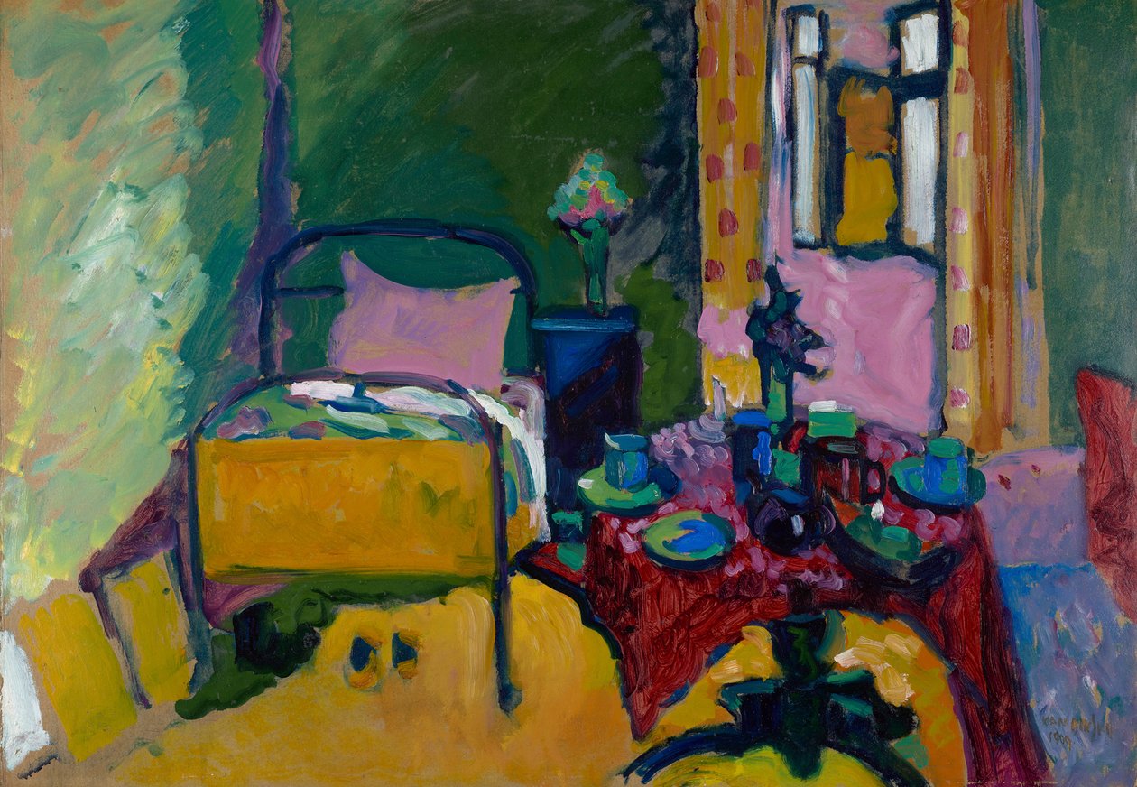 Sypialnia autorstwa Wassily Kandinsky