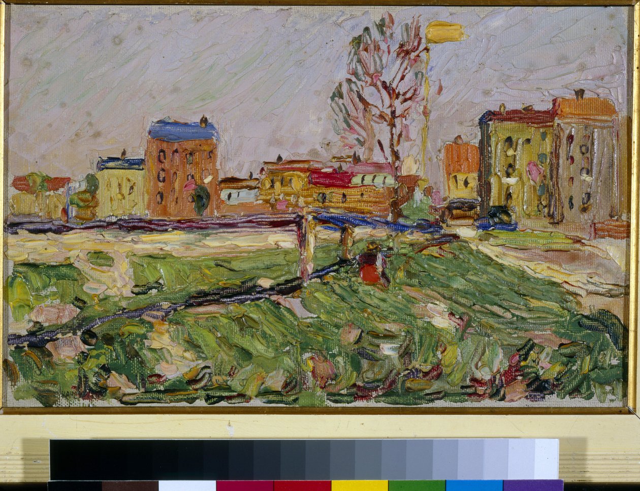 ""Schwabing, Monachium"" Obraz Vassily Kandinsky (lub Wassily Kandinsky lub Kandinskyj autorstwa Wassily Kandinsky