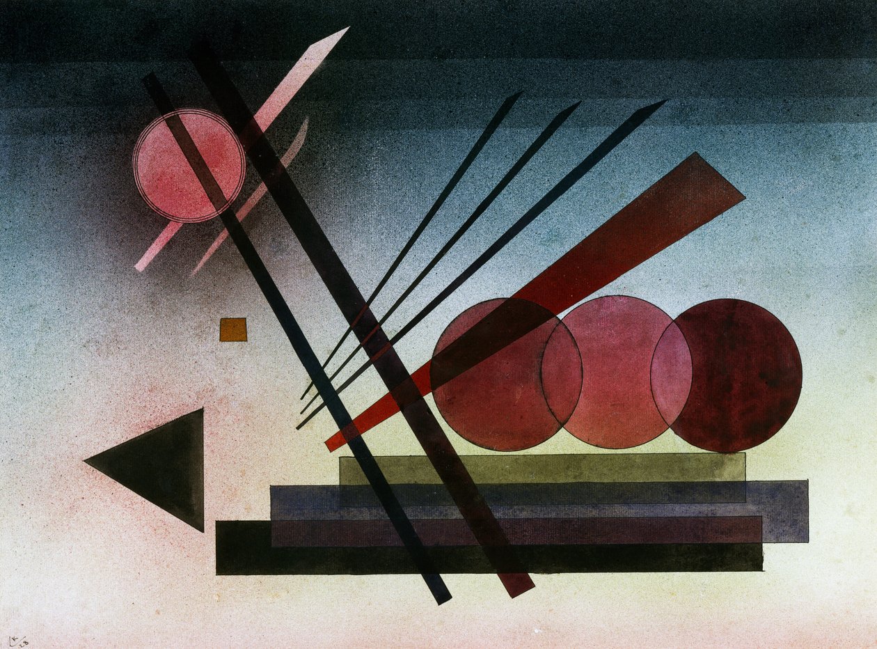Moc pływająca autorstwa Wassily Kandinsky