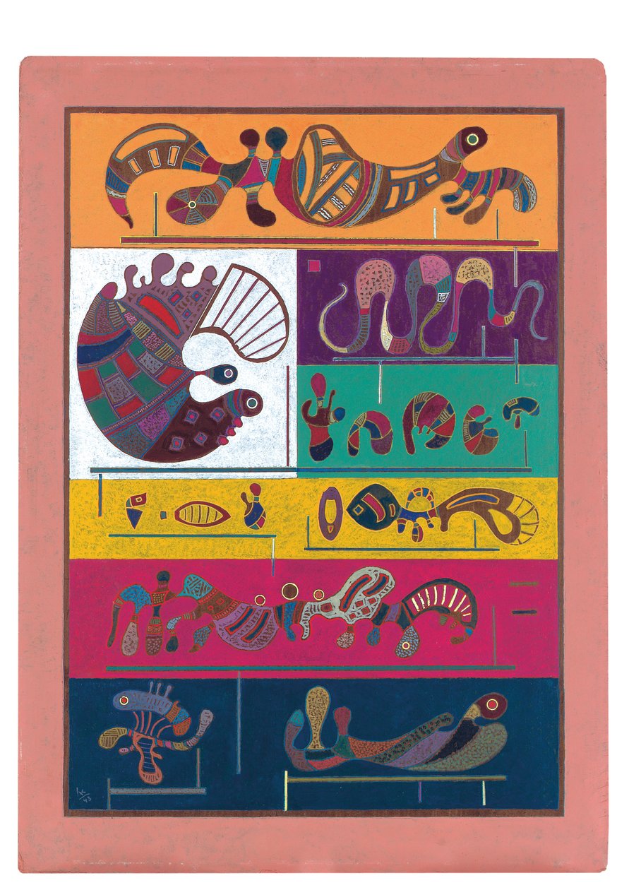 wrzesień autorstwa Wassily Kandinsky