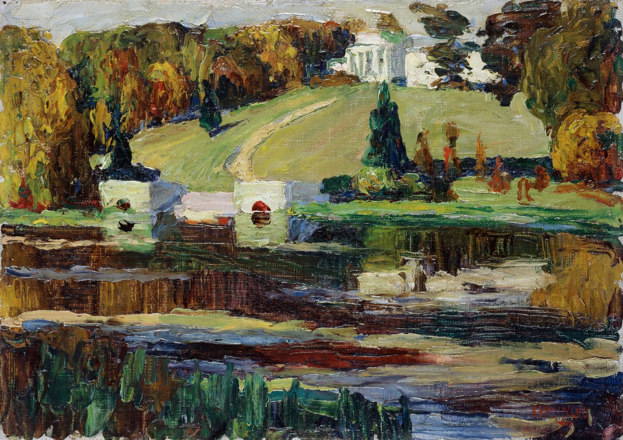 Szkic do Ochtyrki - Jesień autorstwa Wassily Kandinsky