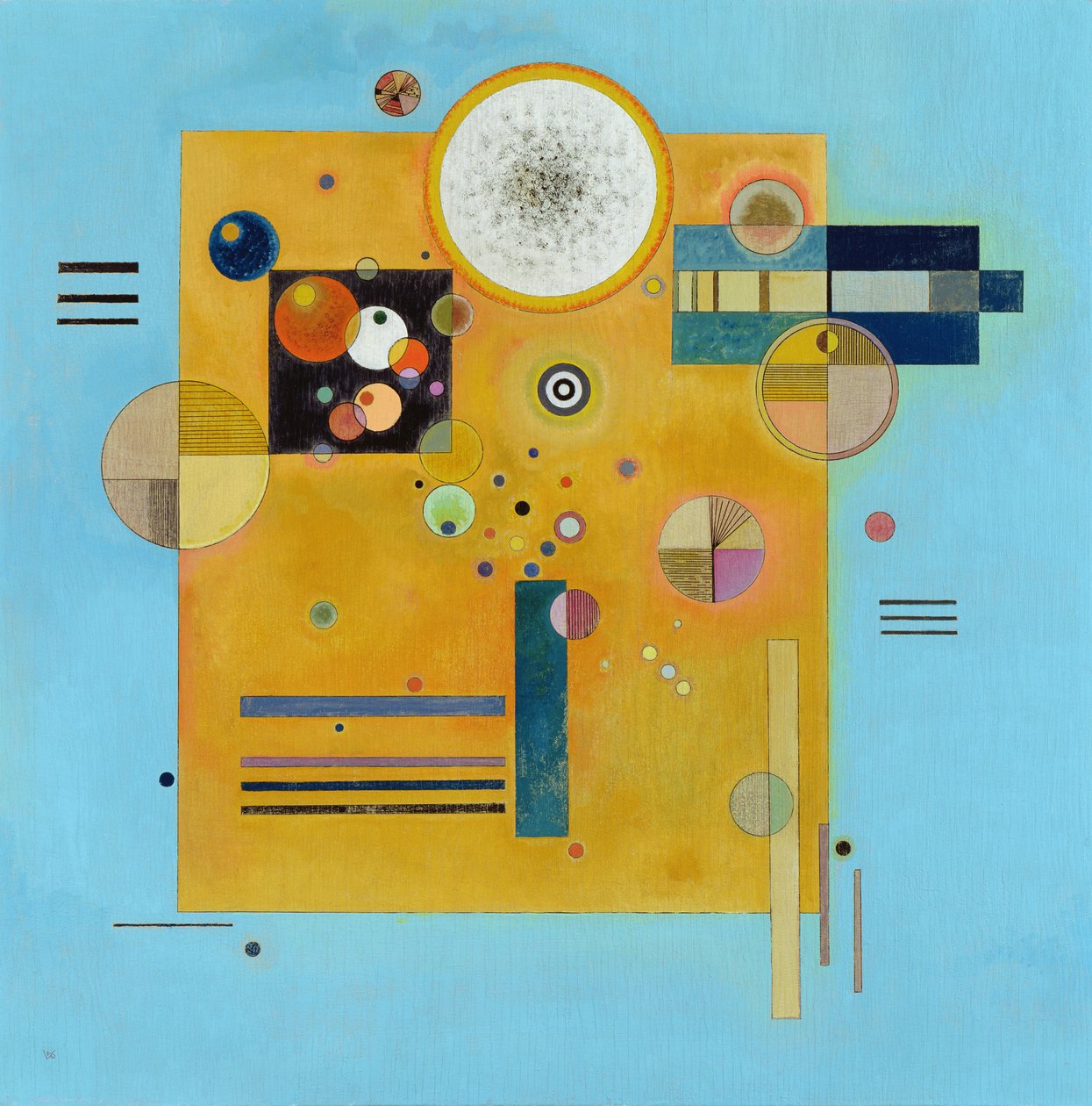 Miękki nacisk, 1931 autorstwa Wassily Kandinsky